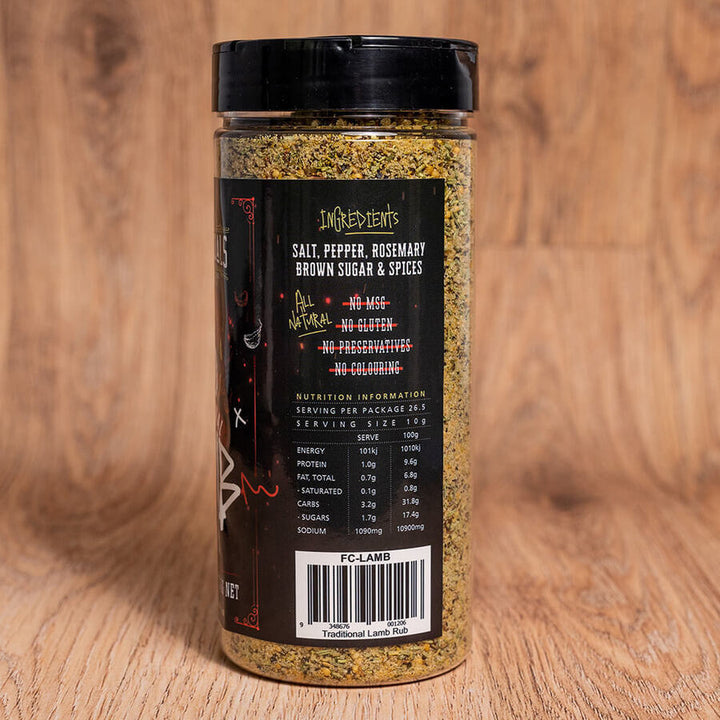 Roast Lamb Rub and Sauce Combo Pack