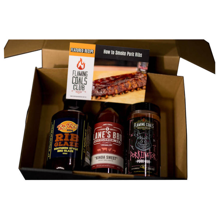 Pork Ribs Rub and Sauce Pack Combo Pack