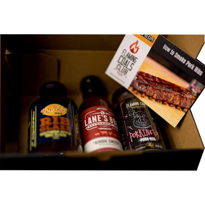 Pork Ribs Rub and Sauce Pack Combo Pack