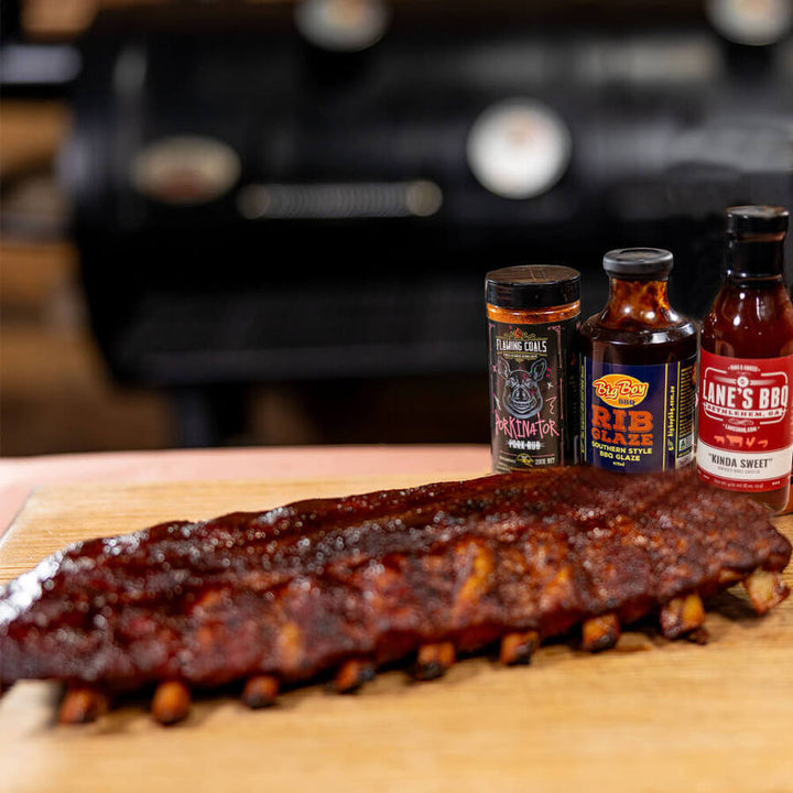 Pork Ribs Rub and Sauce Pack Combo Pack