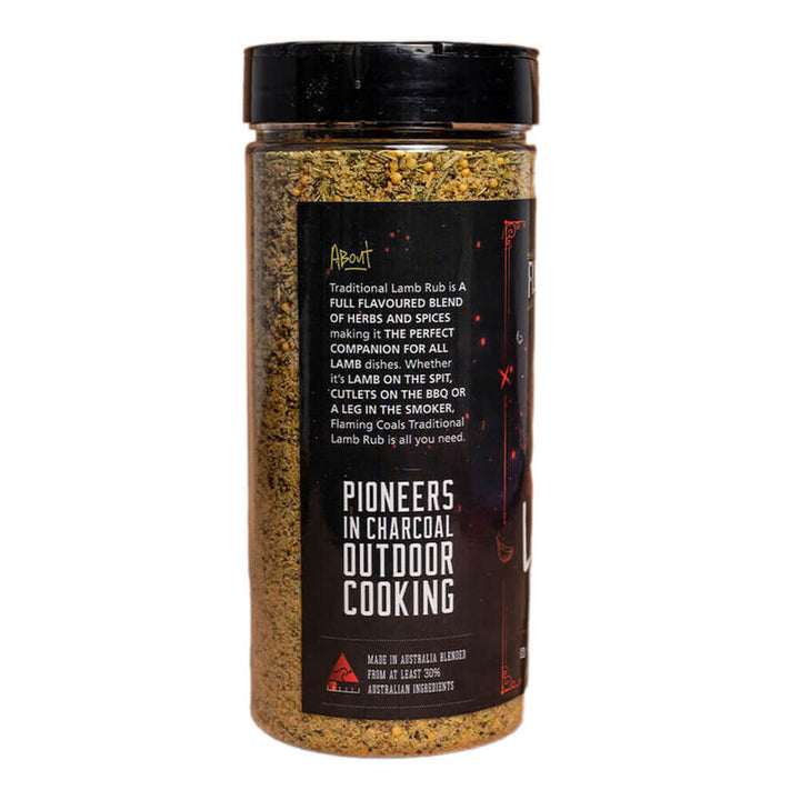 Flaming Coals BBQ Rubs 4 Pack