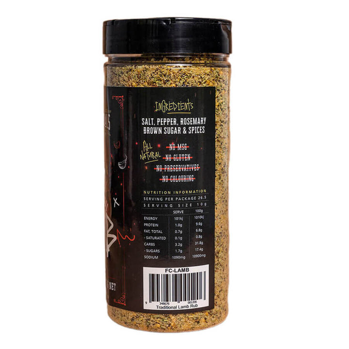 Flaming Coals BBQ Rubs 4 Pack