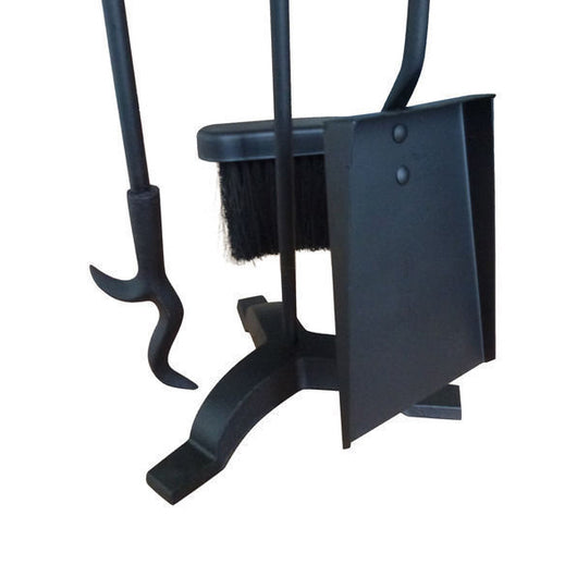 Fireplace tool set - 3 piece plus stand