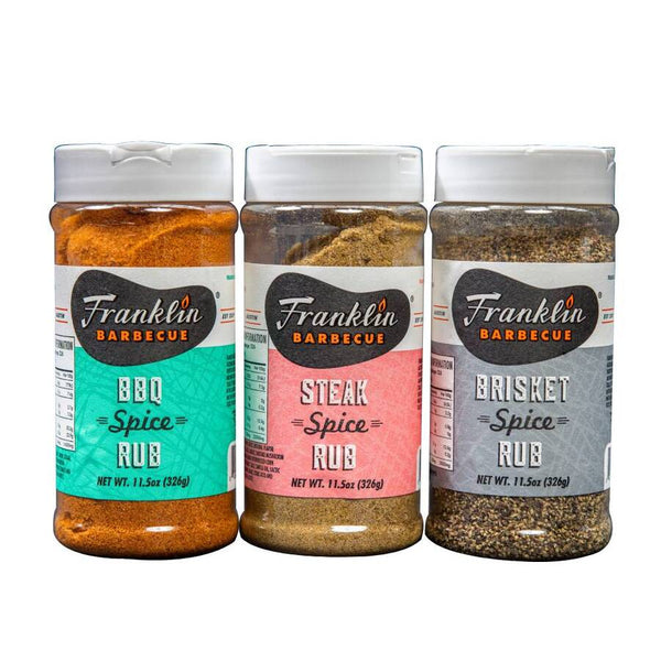 BBQ Rubs Combo Pack - Franklin  Barbecue - BBQ Spit Rotisseries