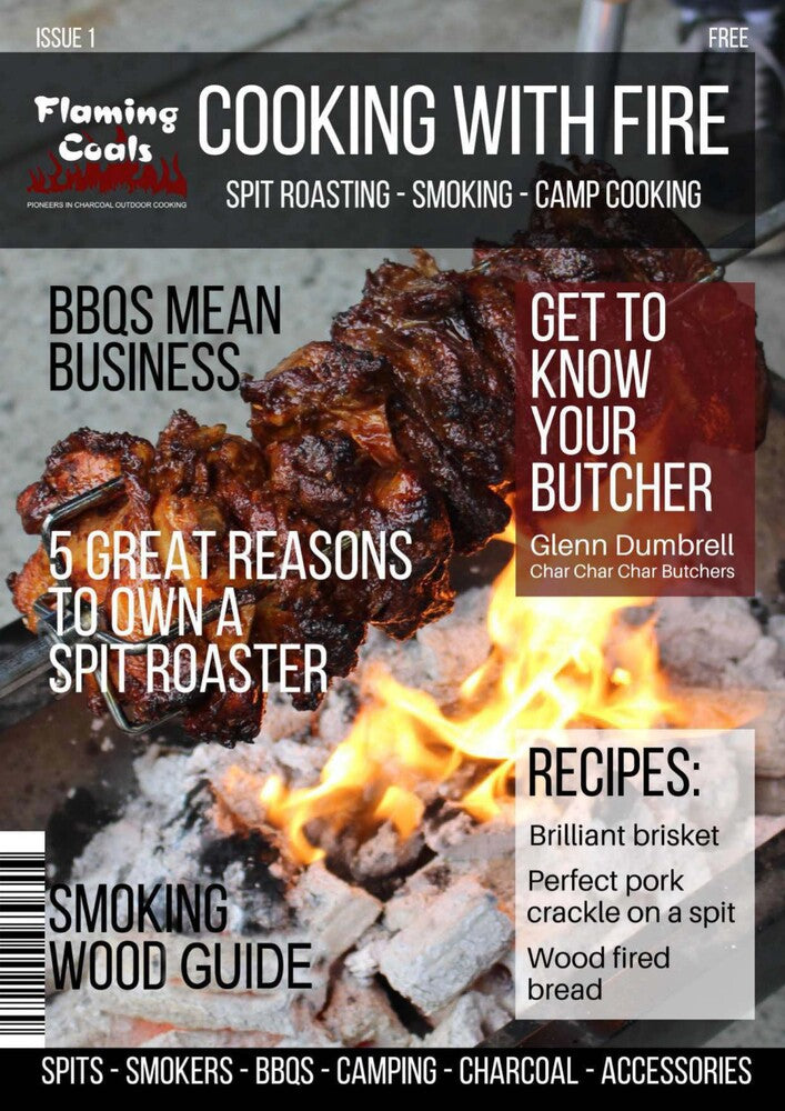 Freebie Magazine ONLY - BBQ Spit Rotisseries