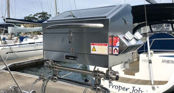 Galleymate 1100 - 316 Marine Grade Stainless Steel Boat BBQ