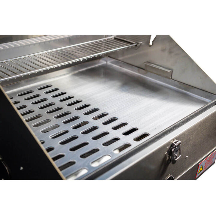 Marine BBQ | Galleymate 1500 1/2 Grill & 1/2 Solid Plate