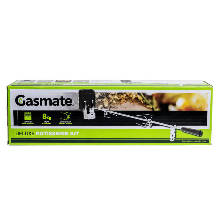 Deluxe BBQ Spit Rotisserie Kit 240v | Gasmate