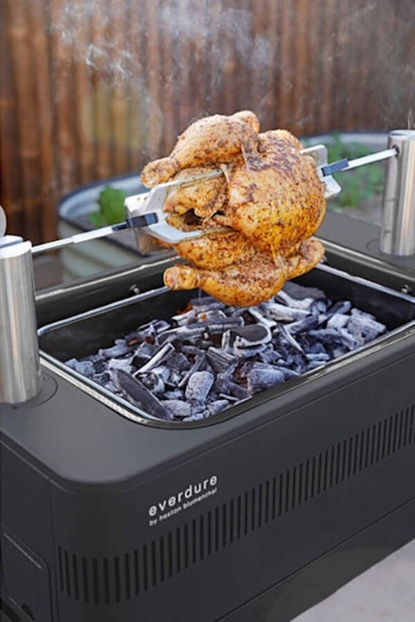  Everdure  Fusion Charcoal BBQ & Spit Roaster