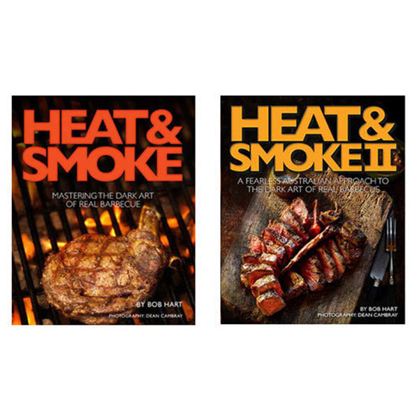 Heat and Smoke Books by Bob Hart Combo