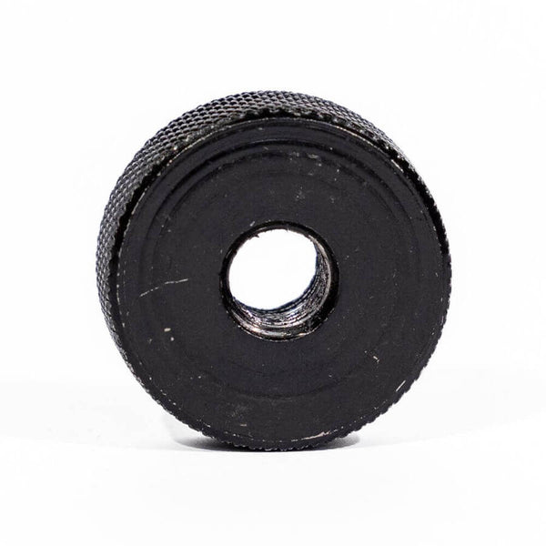 Knurled Round Nut – Black (M8) Doughnut - BBQ Spit Rotisseries