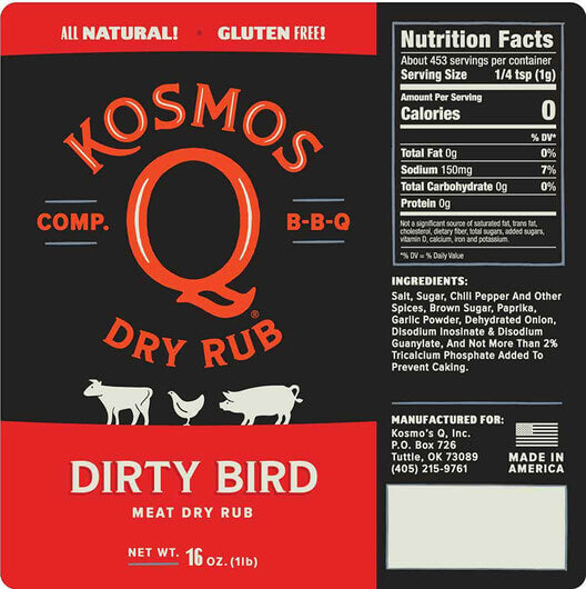 Kosmos Q Dirty Bird Rub