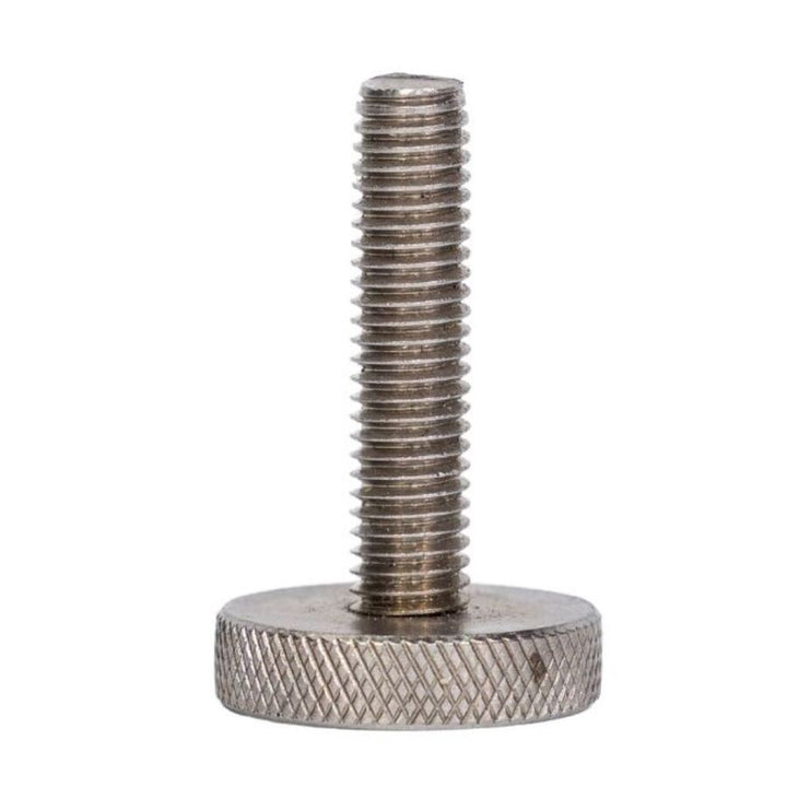 Knurled Bolt (M8x35) – Long Thread– Stainless steel - BBQ Spit Rotisseries