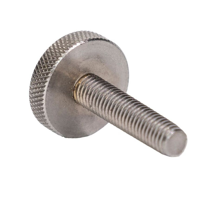 Knurled Bolt (M8x35) – Long Thread– Stainless steel - BBQ Spit Rotisseries