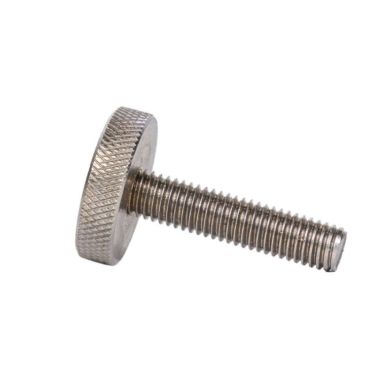 Knurled Bolt (M8x35) – Long Thread– Stainless steel - BBQ Spit Rotisseries