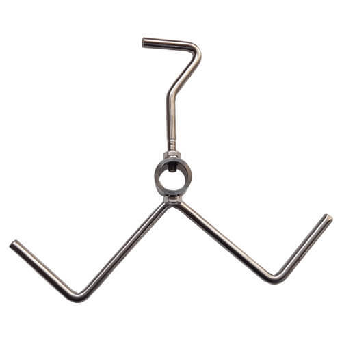 Spit Roast Leg Bracket - Stainless Steel 28mm(1 inch) 2x