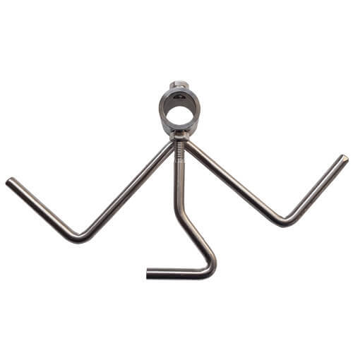 Spit Roast Leg Bracket - Stainless Steel 28mm(1 inch) 2x