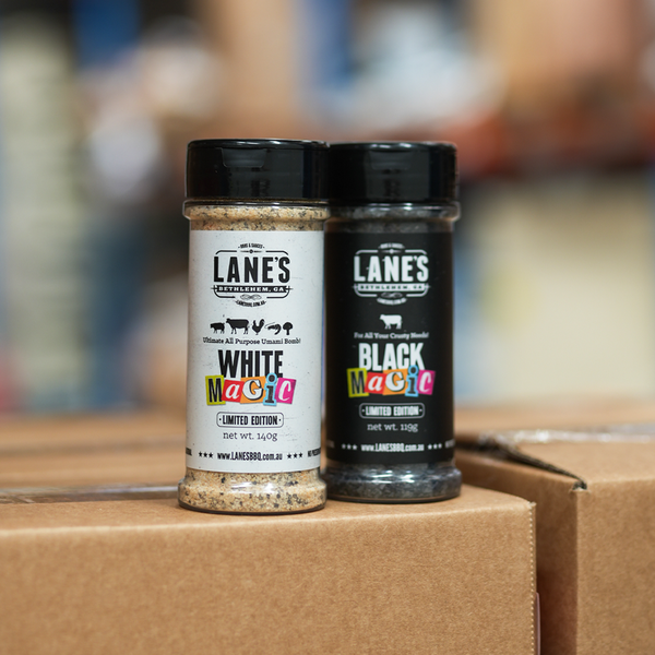 Black & White Magic BBQ Rub | Lanes