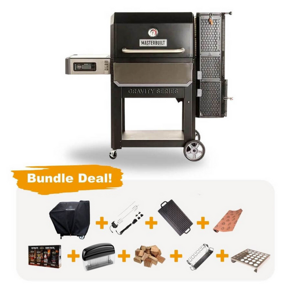 Masterbuilt 1050 | Gravity Series 1050 | Charcoal Grill & Smoker -BUNDLE