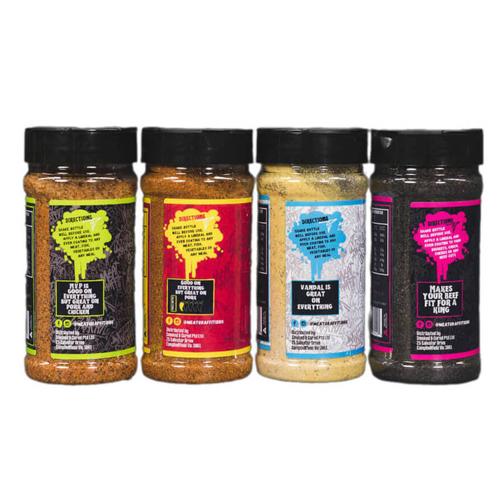 Meat Graffiti Bbq Rub Combo Pack