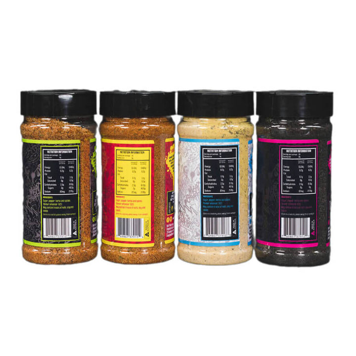 Meat Graffiti Bbq Rub Combo Pack