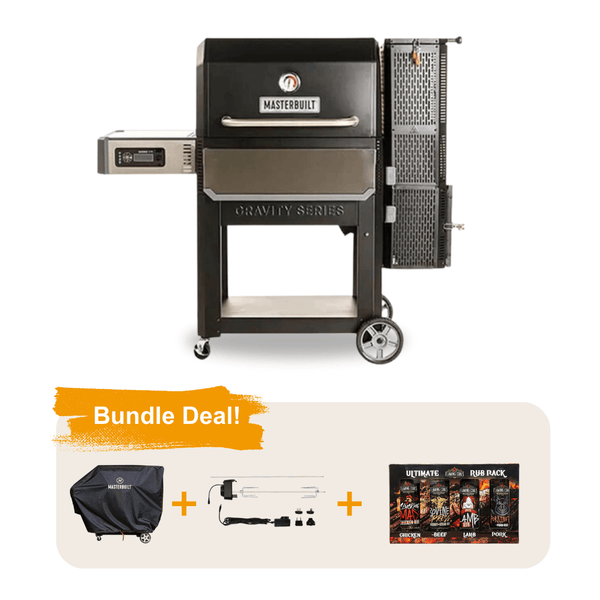 Masterbuilt 1050 | Gravity Series 1050 | Charcoal Grill & Smoker - Bundle 2