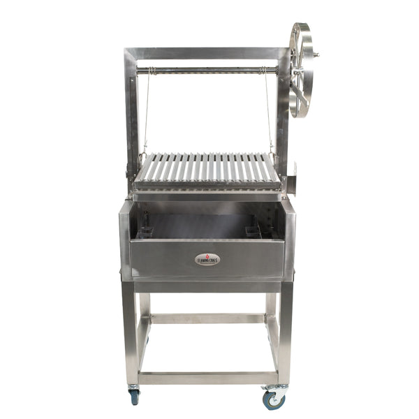 Flaming Coals Stainless Steel Parrilla Grill 610 x 550