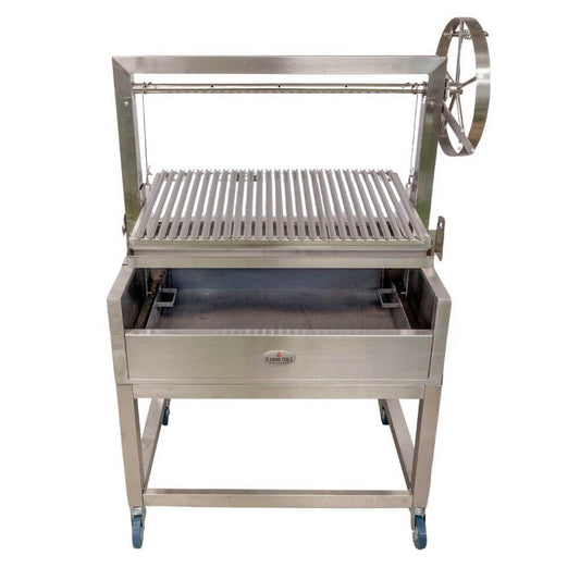 Flaming Coals Stainless Steel Parrilla Grill  885 x 550 