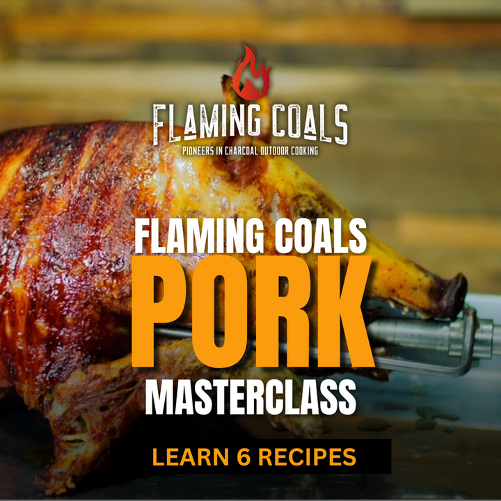 Flaming Coals Pork Masterclass - BBQ Spit Rotisseries