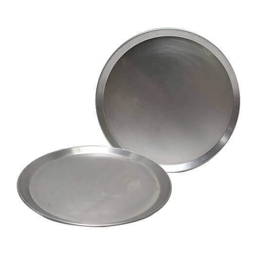 Aluminium Pizza Trays: 225mm - 330mm diameter - Flaming Coals