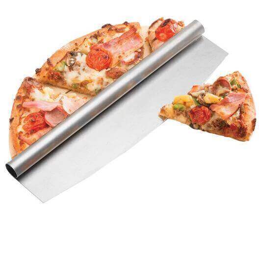 Wooden Pizza Peel x 2 + Pizza Cutter - Flaming Coals