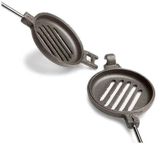 Rome Wilderness Hamburger Griller - Cast Iron