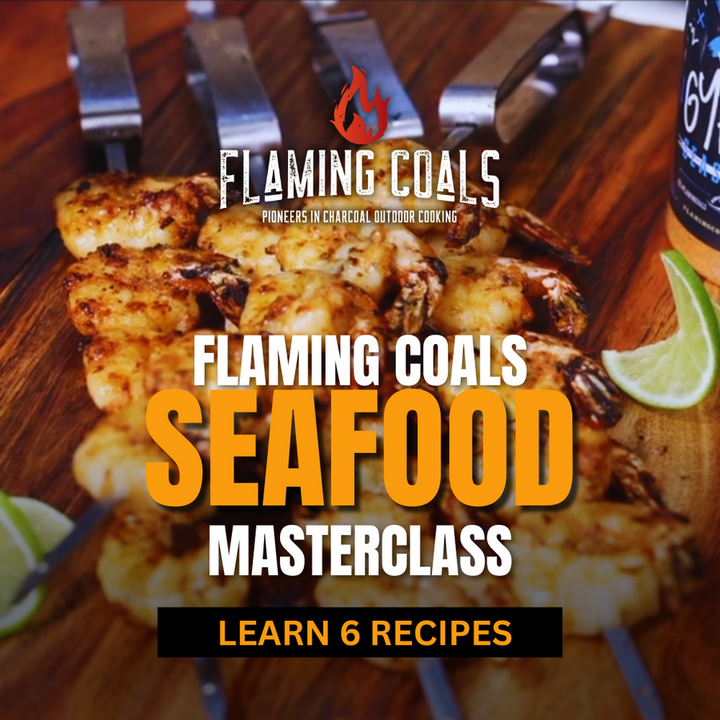 Flaming Coals Seafood Masterclass - BBQ Spit Rotisseries