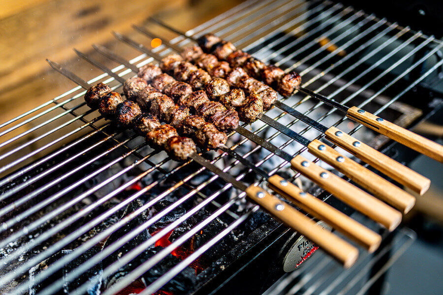 Metal Kebab Skewers for sale in Australia BBQ Spit Rotisseries