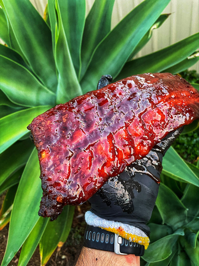 Mango Habanero Rib Glaze by Smokin' Mangoes Barbeque