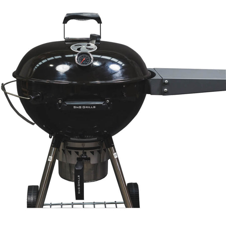 SNS Grills - Slow 'N Sear Kettle BBQ- Black