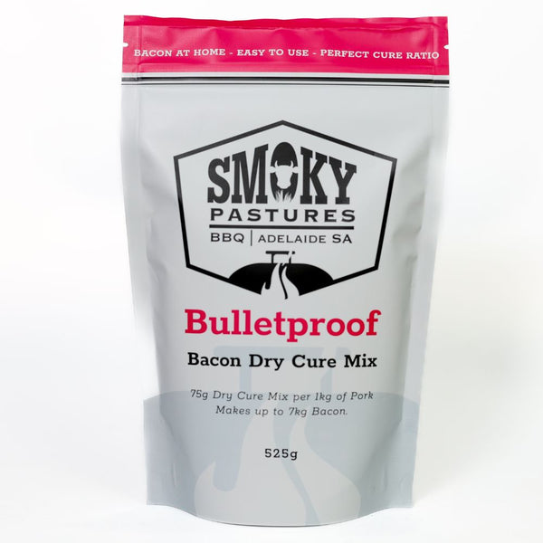 Bulletproof Bacon Dry Cure Mix | Smoky Pastures - BBQ Spit Rotisseries