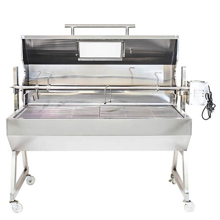 1500 Stainless Steel Hooded Spartan Spit Roaster