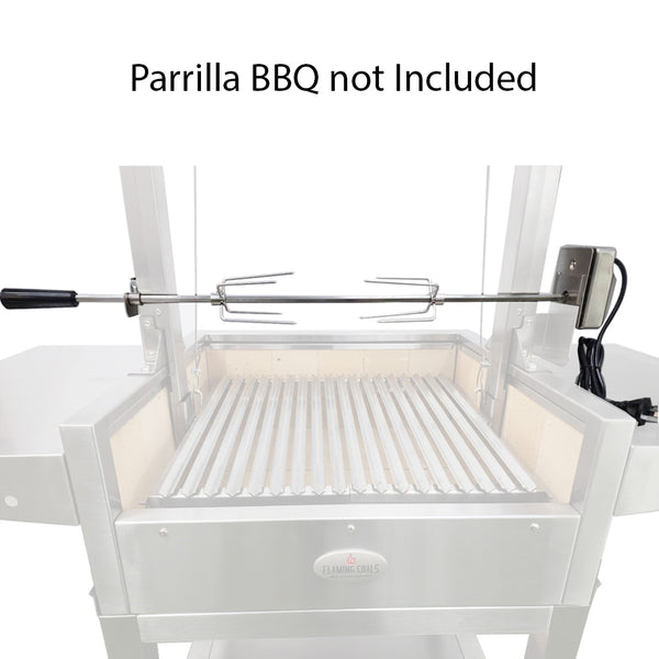 Rotisserie Kit to suit Flaming Coals Parrilla BBQ (PAR610CP)