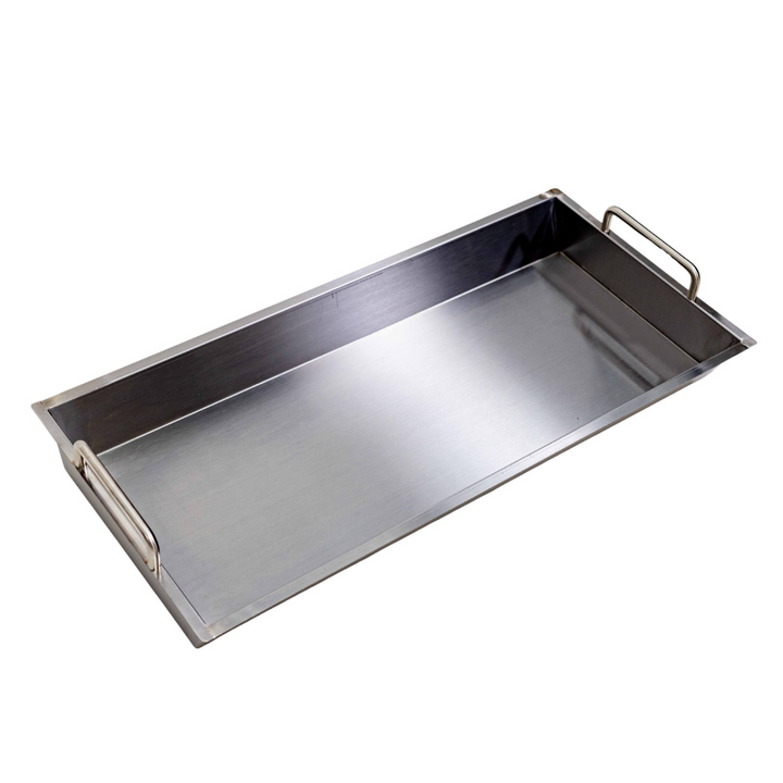Stainless Steel Carving Tray for Cyprus Grill and Mini Spit | Flaming Coals