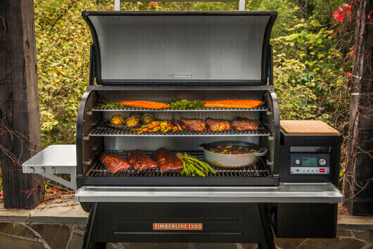 Traeger Timberline 1300 BBQ Meat Smoker - BUNDLE