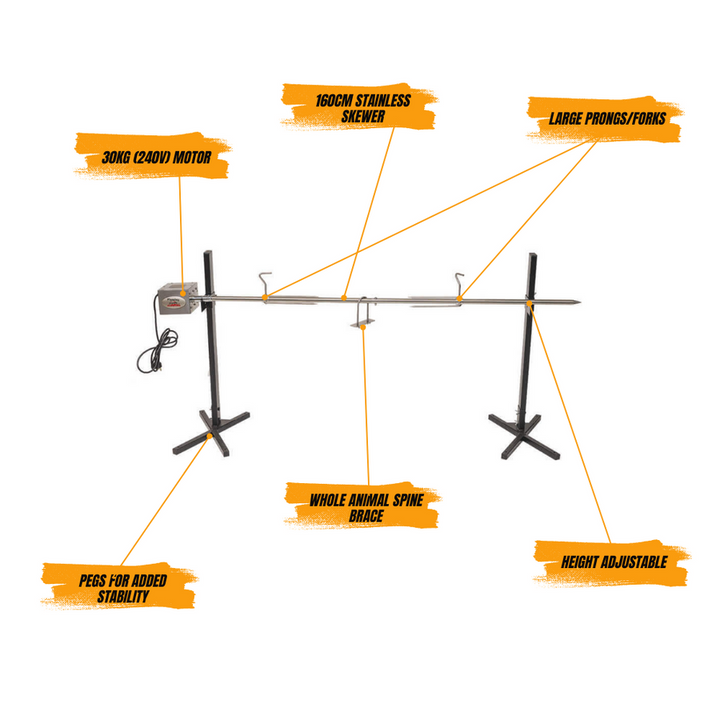 Portable Camping Spit Roaster