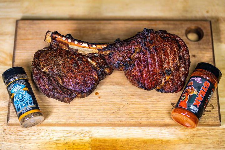 Rotisserie Tomahawk Steaks Combo Pack