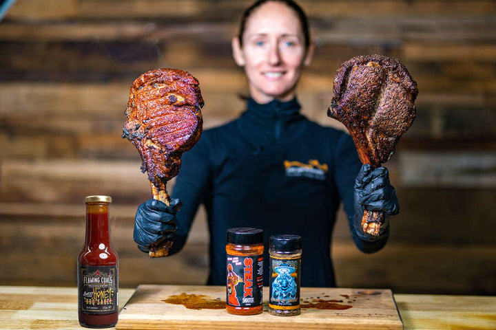 Rotisserie Tomahawk Steaks Combo Pack