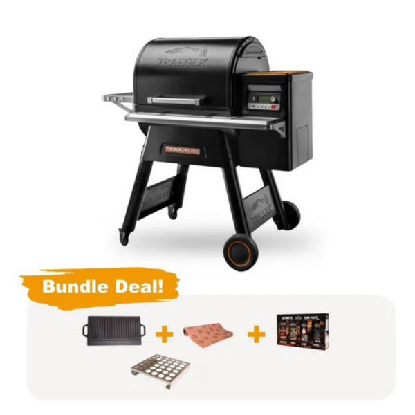 Traeger Timberline 850 | Automatic Pellet Meat Smoker BUNDLE