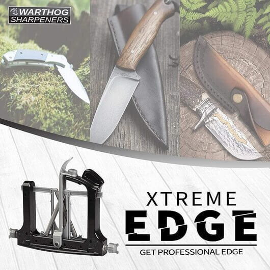 V-Sharp Xtreme Edge Knife Sharpener with Case | Warthog