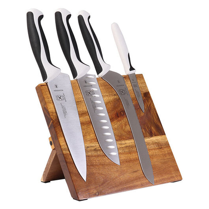 Knife & Board Set 5pc -White | Mercer Culinary